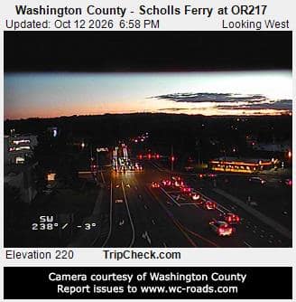 Washington County - Scholls Ferry at OR217