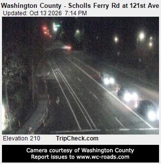 Washington County - Scholls Ferry Rd at 121st Ave