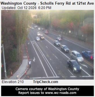 Washington County - Scholls Ferry Rd at 121st Ave