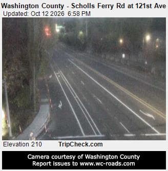 Washington County - Scholls Ferry Rd at 121st Ave