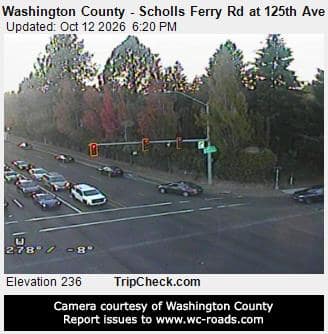 Washington County - Scholls Ferry Rd at 125th Ave