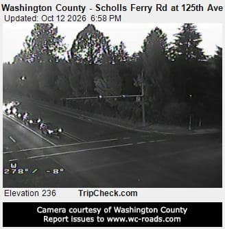 Washington County - Scholls Ferry Rd at 125th Ave