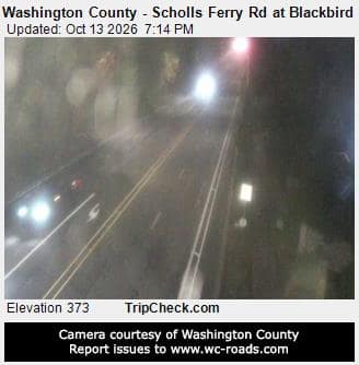 Washington County - Scholls Ferry Rd at Blackbird Dr