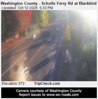 Washington County - Scholls Ferry Rd at Blackbird Dr