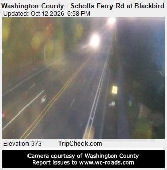 Washington County - Scholls Ferry Rd at Blackbird Dr