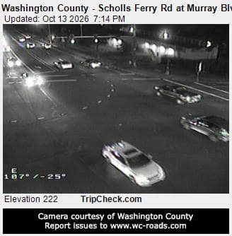Washington County - Scholls Ferry Rd at Murray Blvd