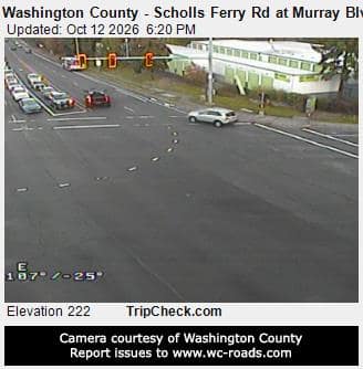 Washington County - Scholls Ferry Rd at Murray Blvd