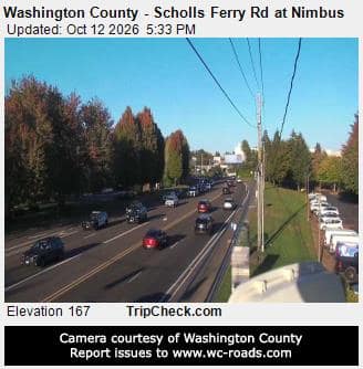 Washington County - Scholls Ferry Rd at Nimbus