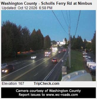 Washington County - Scholls Ferry Rd at Nimbus