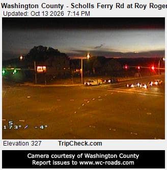 Washington County - Scholls Ferry Rd at Roy Rogers Rd