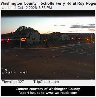 Washington County - Scholls Ferry Rd at Roy Rogers Rd