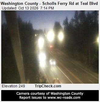 Washington County - Scholls Ferry Rd at Teal Blvd