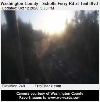 Washington County - Scholls Ferry Rd at Teal Blvd