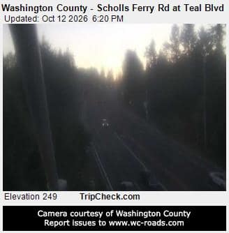 Washington County - Scholls Ferry Rd at Teal Blvd