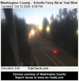 Washington County - Scholls Ferry Rd at Teal Blvd