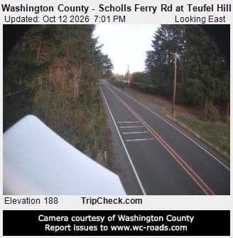 Washington County - Scholls Ferry Rd at Teufel Hill Rd