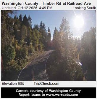 Washington County - Timber Rd at Railroad Ave
