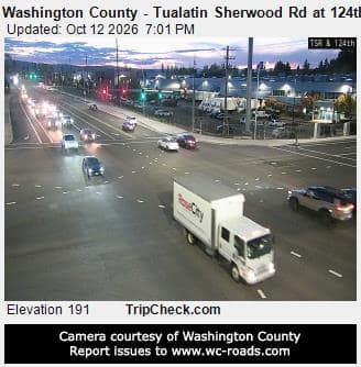Washington County - Tualatin Sherwood Rd at 124th Ave