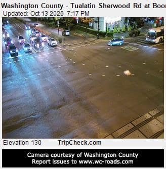 Washington County - Tualatin Sherwood Rd at Boones Ferry Rd