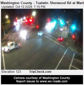 Washington County - Tualatin Sherwood Rd at Martinazzi Ave