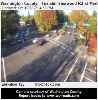 Washington County - Tualatin Sherwood Rd at Martinazzi Ave