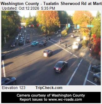 Washington County - Tualatin Sherwood Rd at Martinazzi Ave