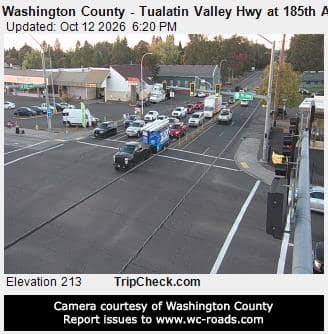 Washington County - Tualatin Valley Hwy at 185th Ave