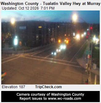Washington County - Tualatin Valley Hwy at Murray Blvd