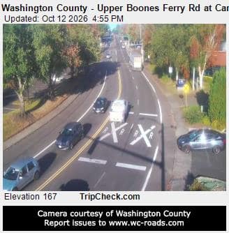 Washington County - Upper Boones Ferry Rd at Carman Dr