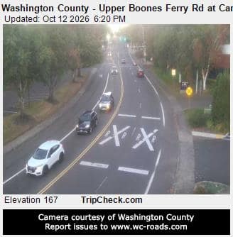 Washington County - Upper Boones Ferry Rd at Carman Dr